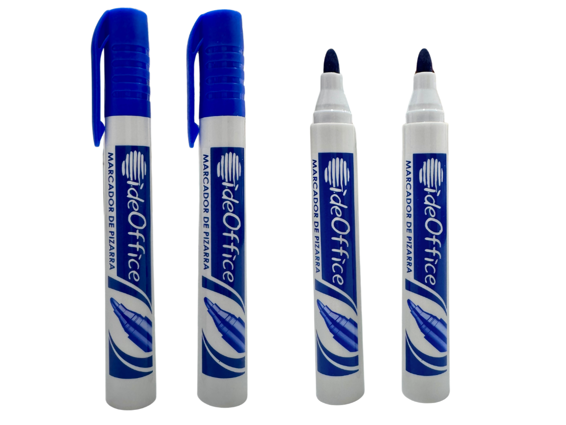 MARCADOR DE PIZARRA AZUL IDEOFFICE