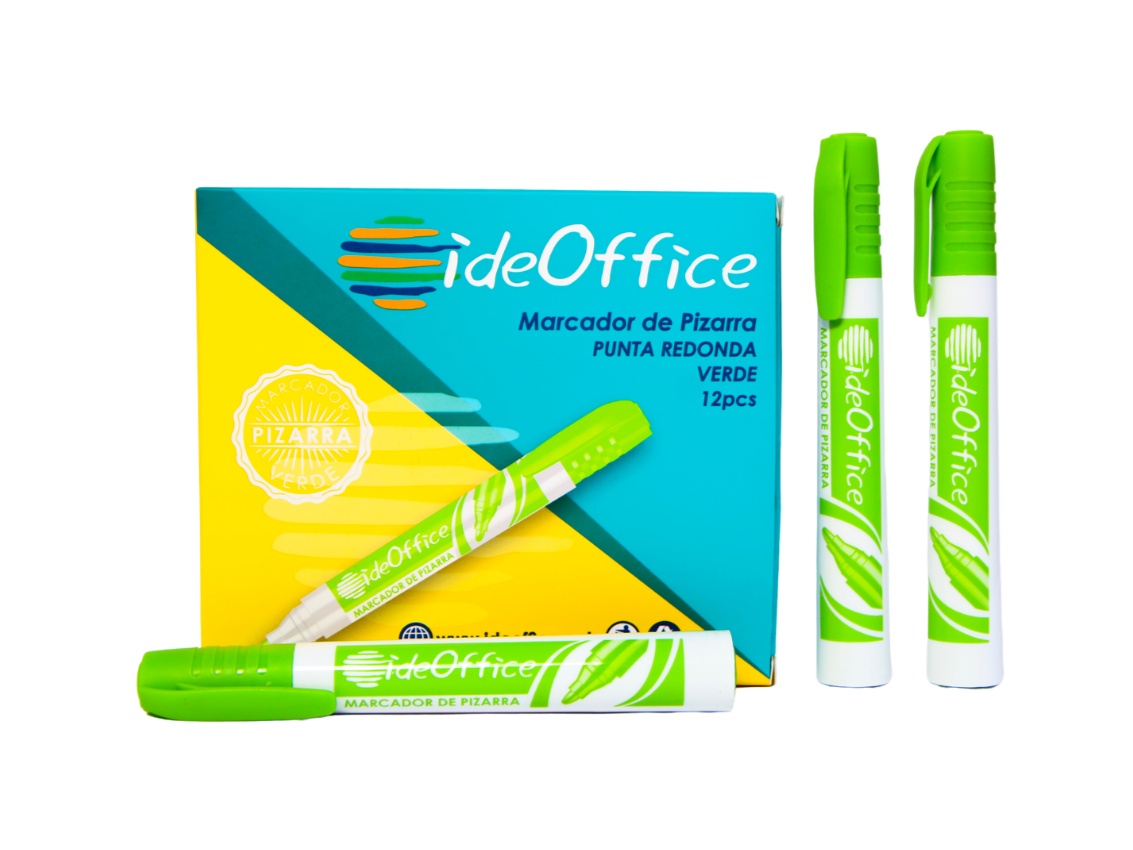 MARCADOR DE PIZARRA VERDE IDEOFFICE