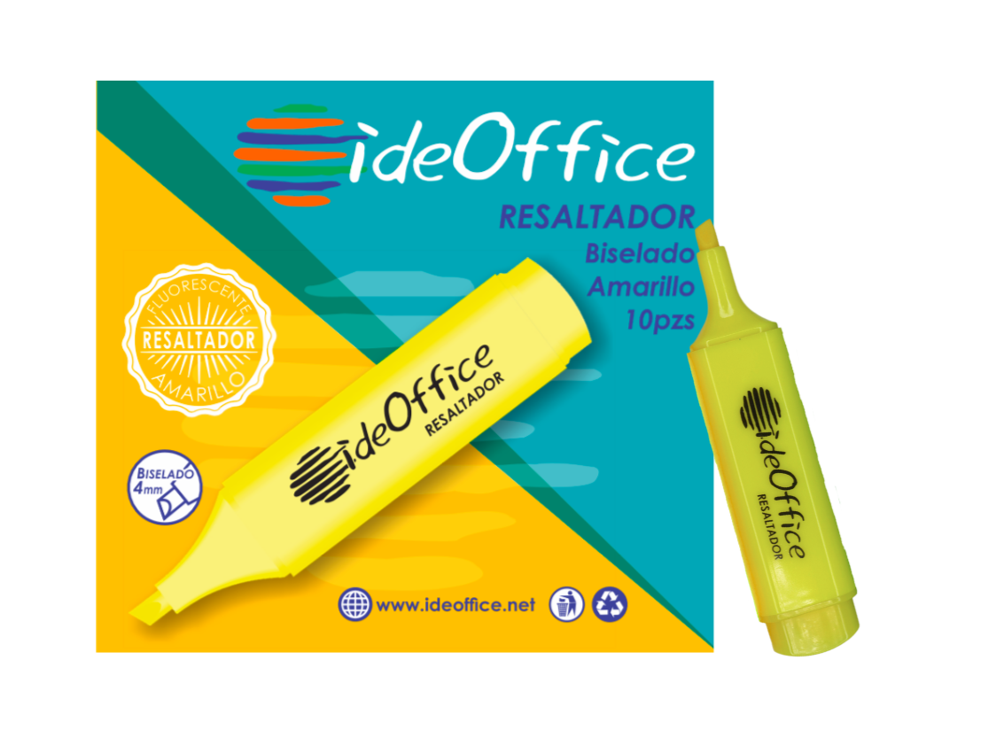 RESALTADOR AMARILLO IDEOFFICE