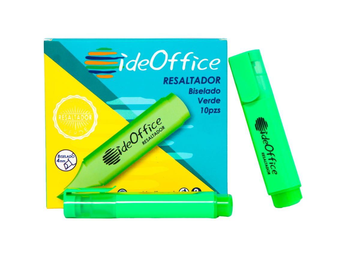 RESALTADOR VERDE IDEOFFICE