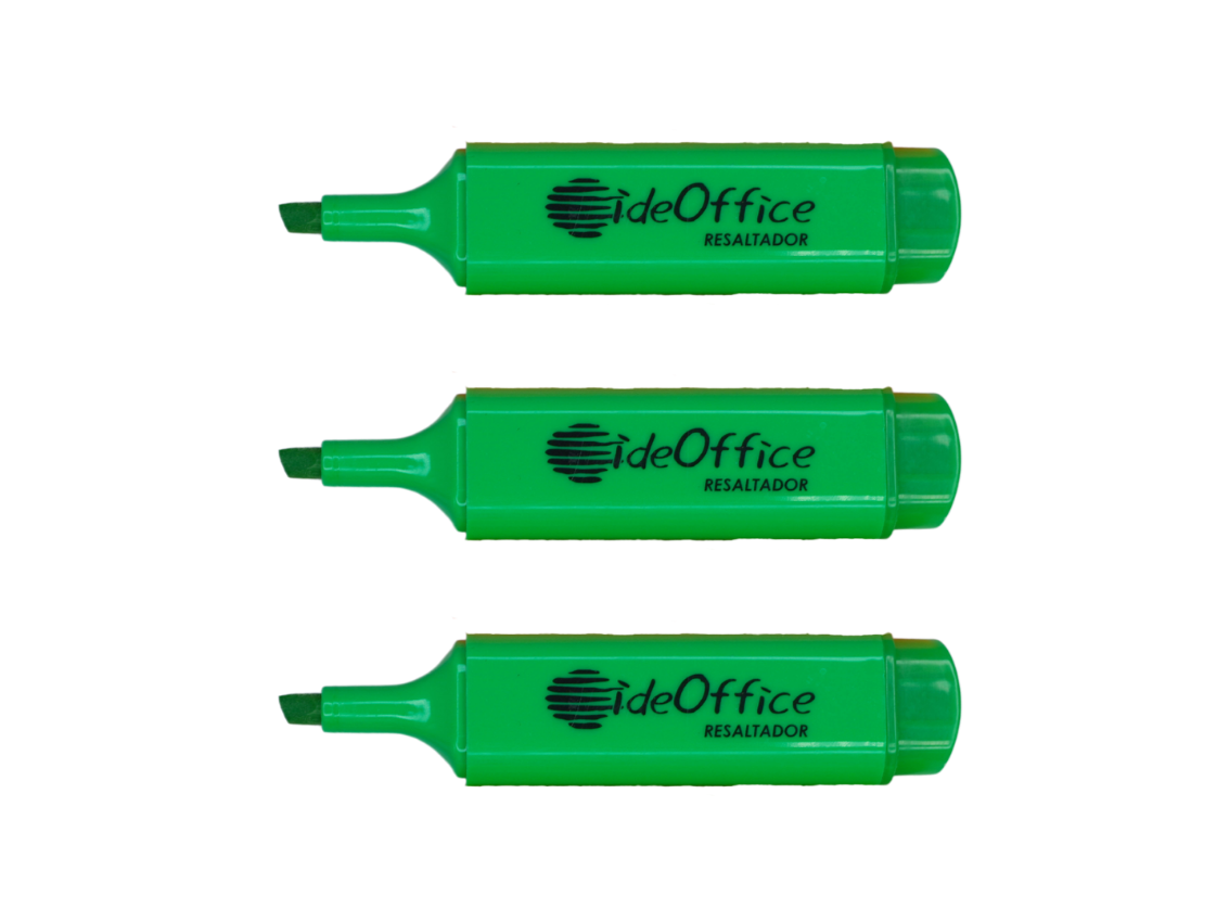 RESALTADOR VERDE IDEOFFICE