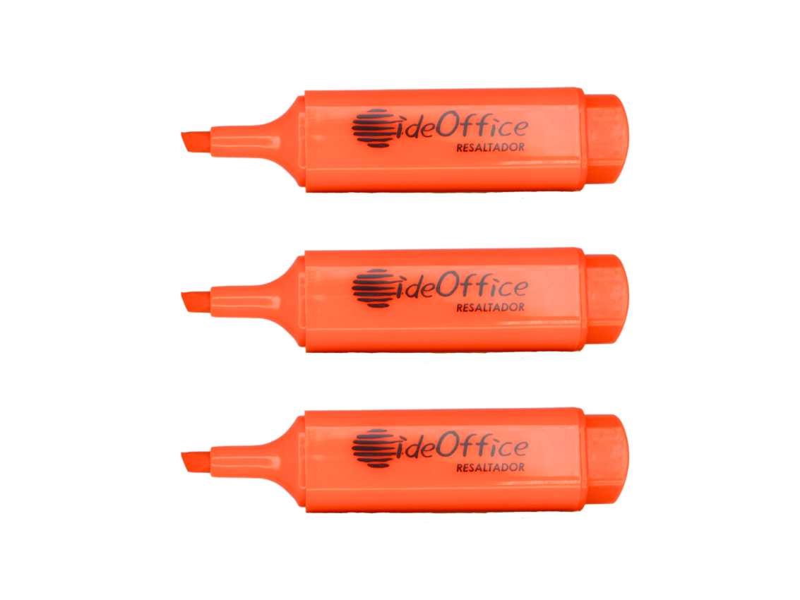 RESALTADOR NARANJA IDEOFFICE