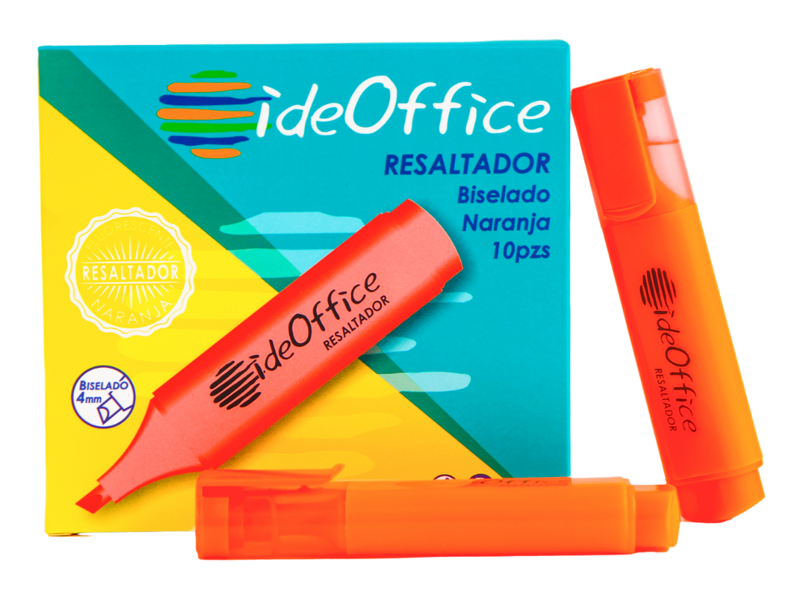 RESALTADOR NARANJA IDEOFFICE