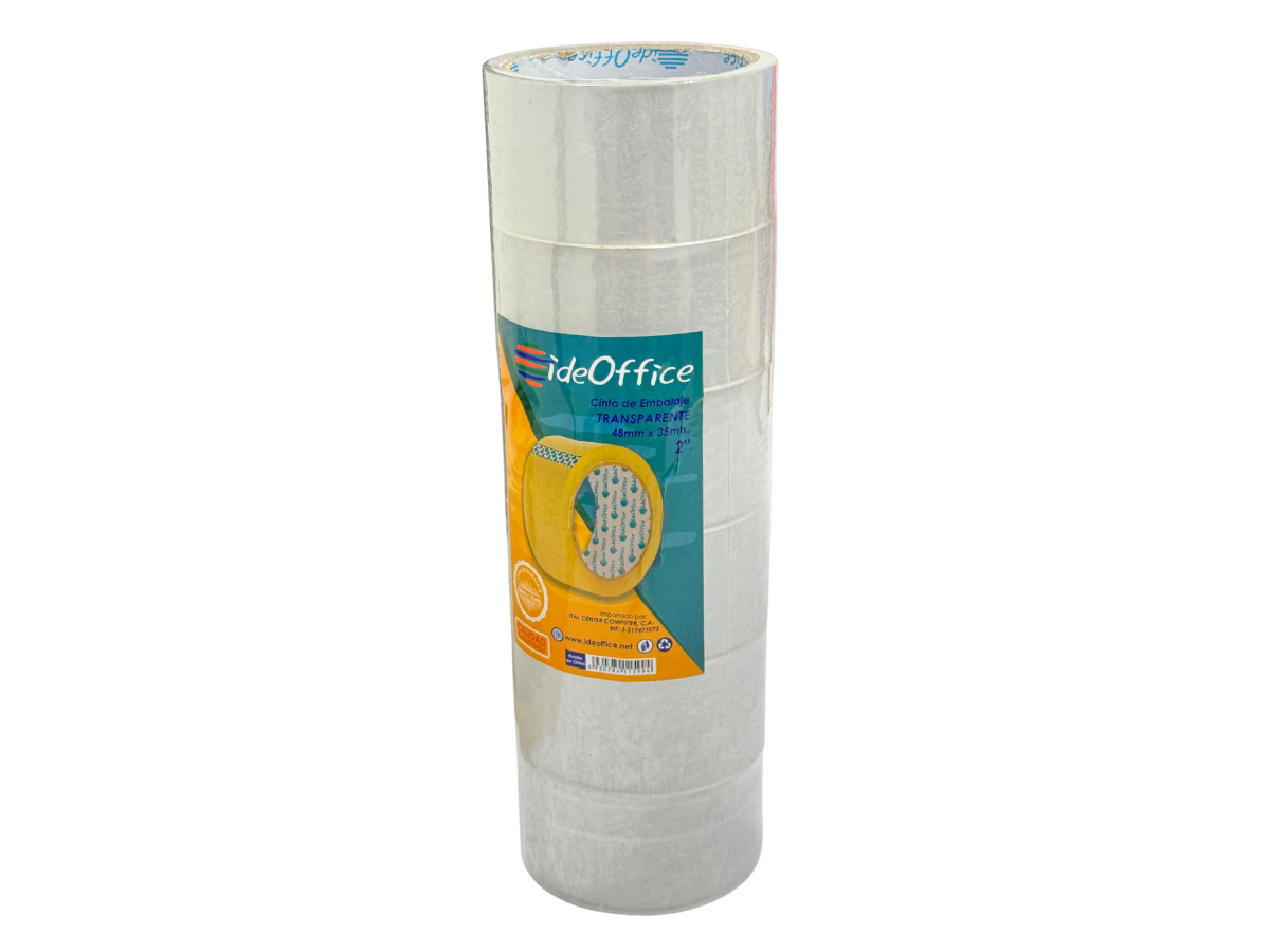 CINTA EMB. TRANSPARENTE 35MTS IDEOFFICE