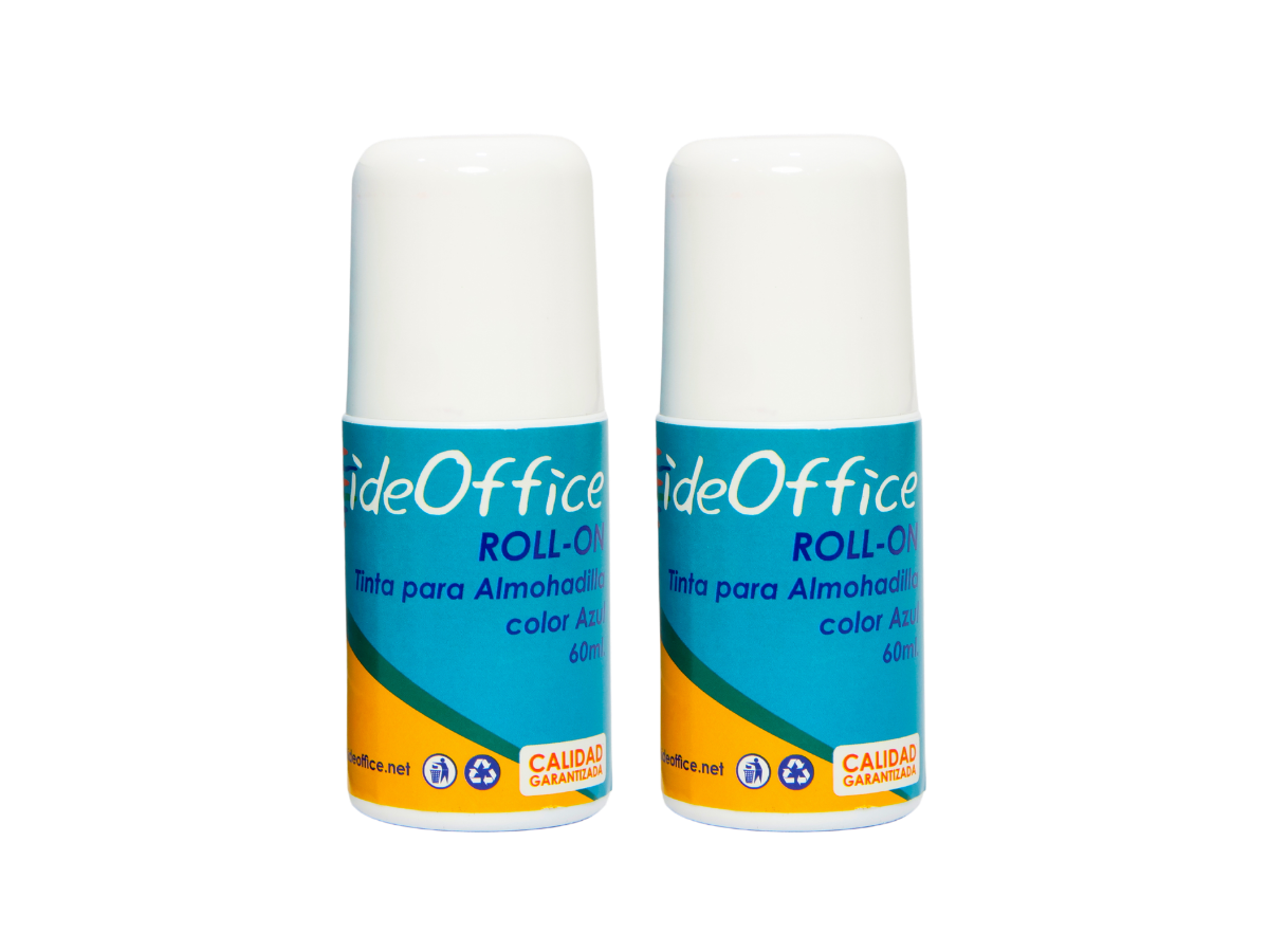 TINTA ROLL - ON AZUL 60g IDEOFFICE