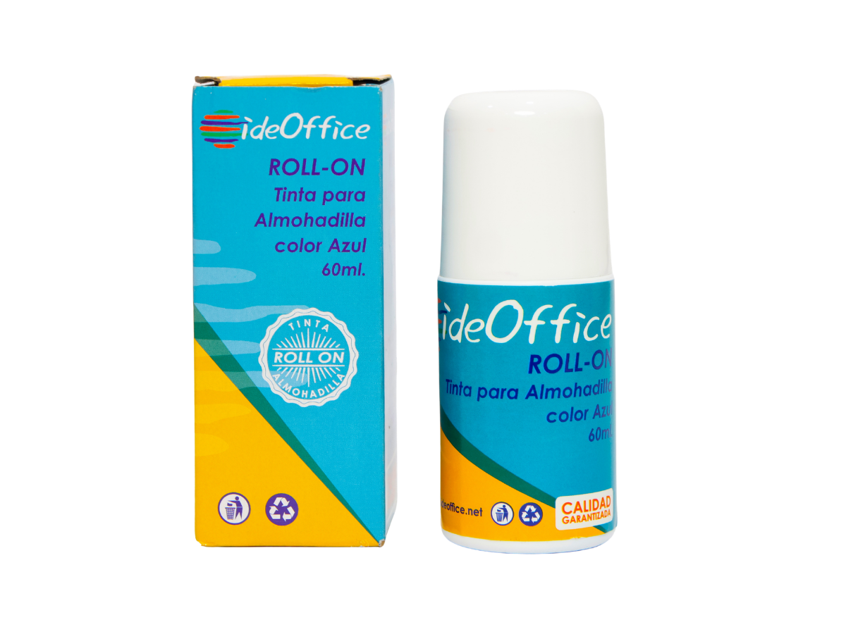 TINTA ROLL - ON AZUL 60g IDEOFFICE