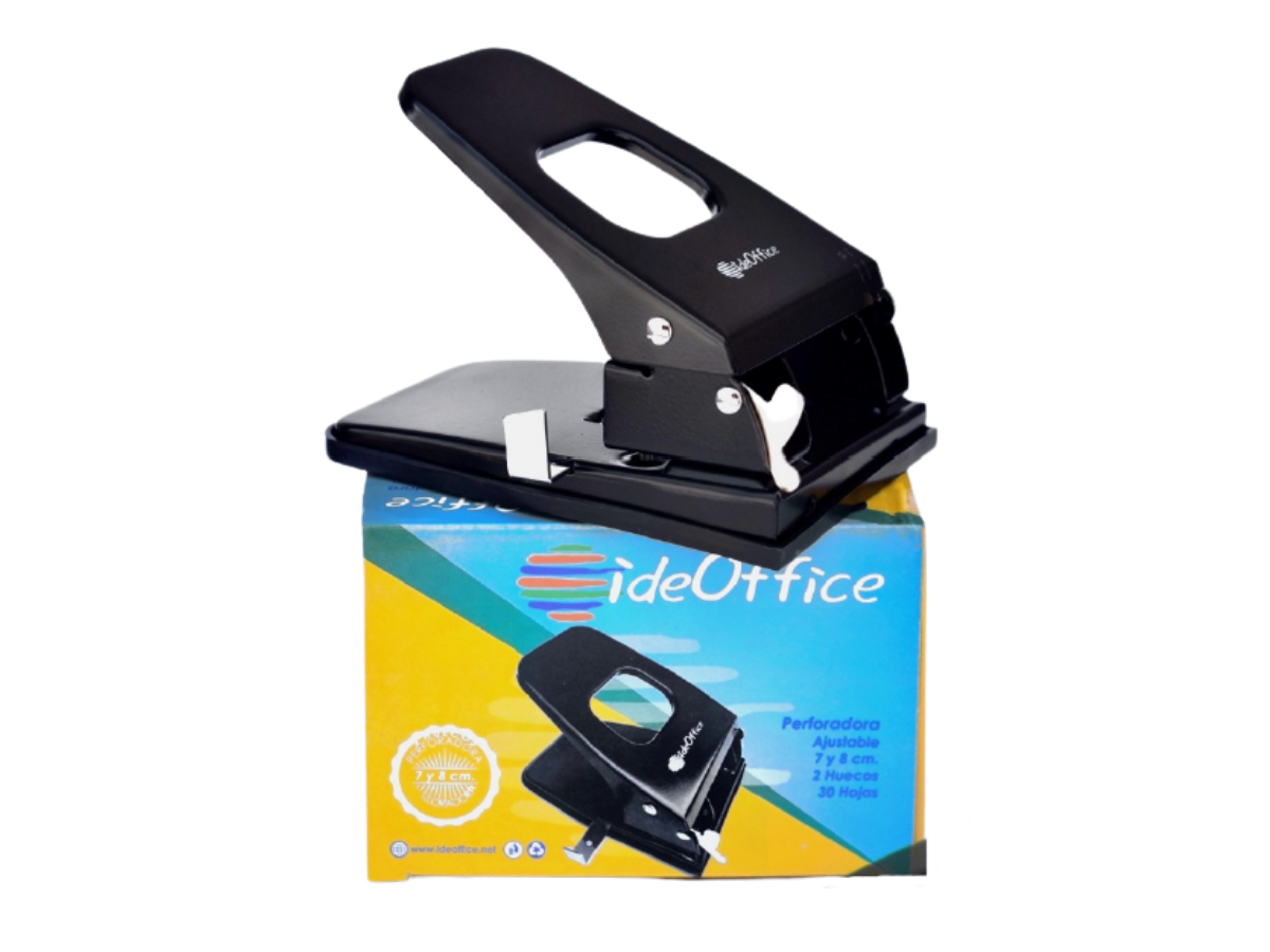 PERFORADORA 2H 7-8 CM 30 HOJAS IDEOFFICE