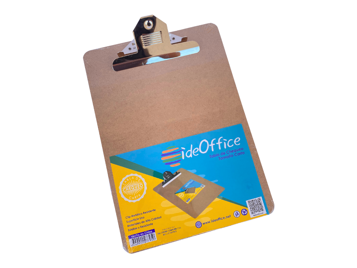 TABLA DE CHEQUEO CARTA IDEOFFICE