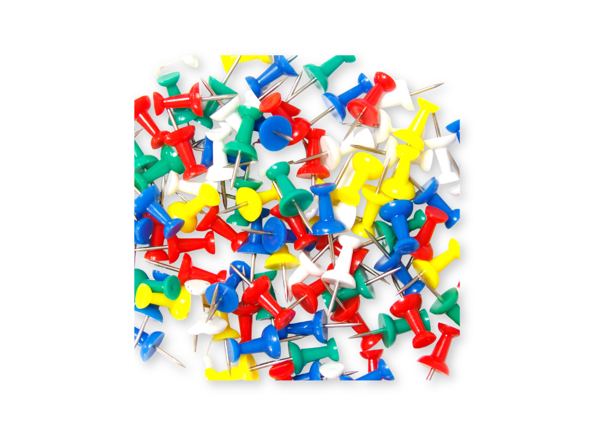 CHINCHES DE MAPA 1x50 IDEOFFICE